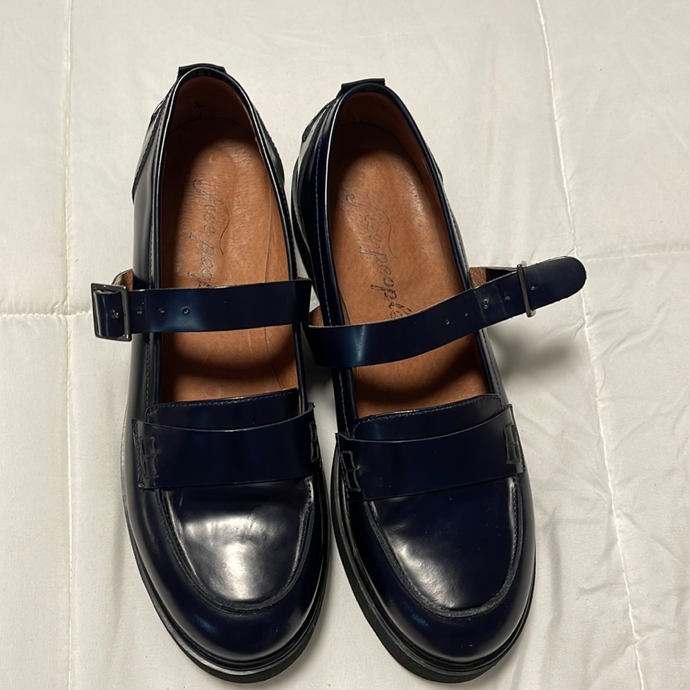 Preowned Free People Platform Mary Janes Size 8